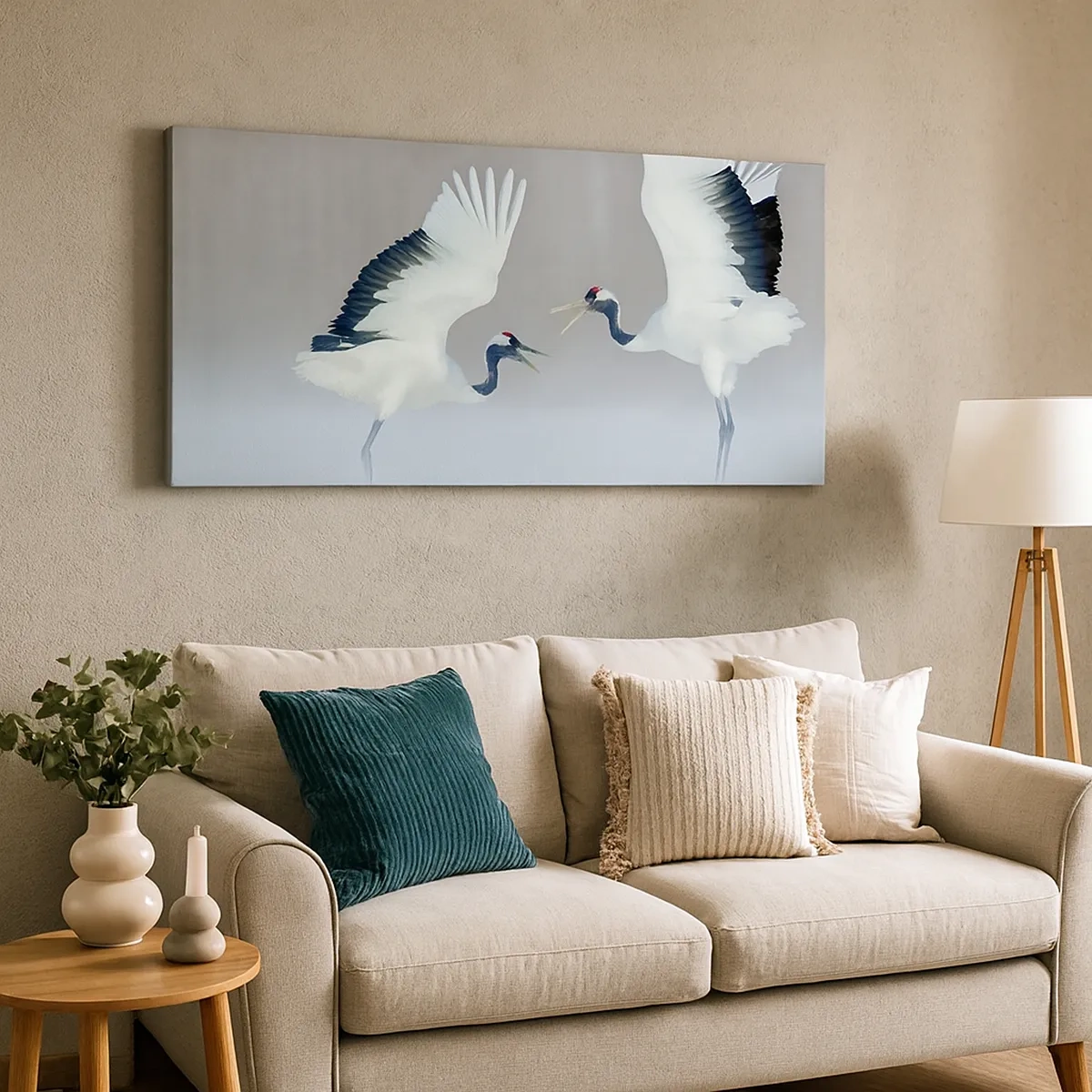 Vászonkép - Tánc a ködben - 30x30 cm