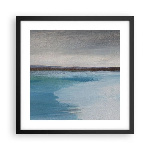 Poszter fehér keretben - Vízszintes tájkép - 40x40 cm