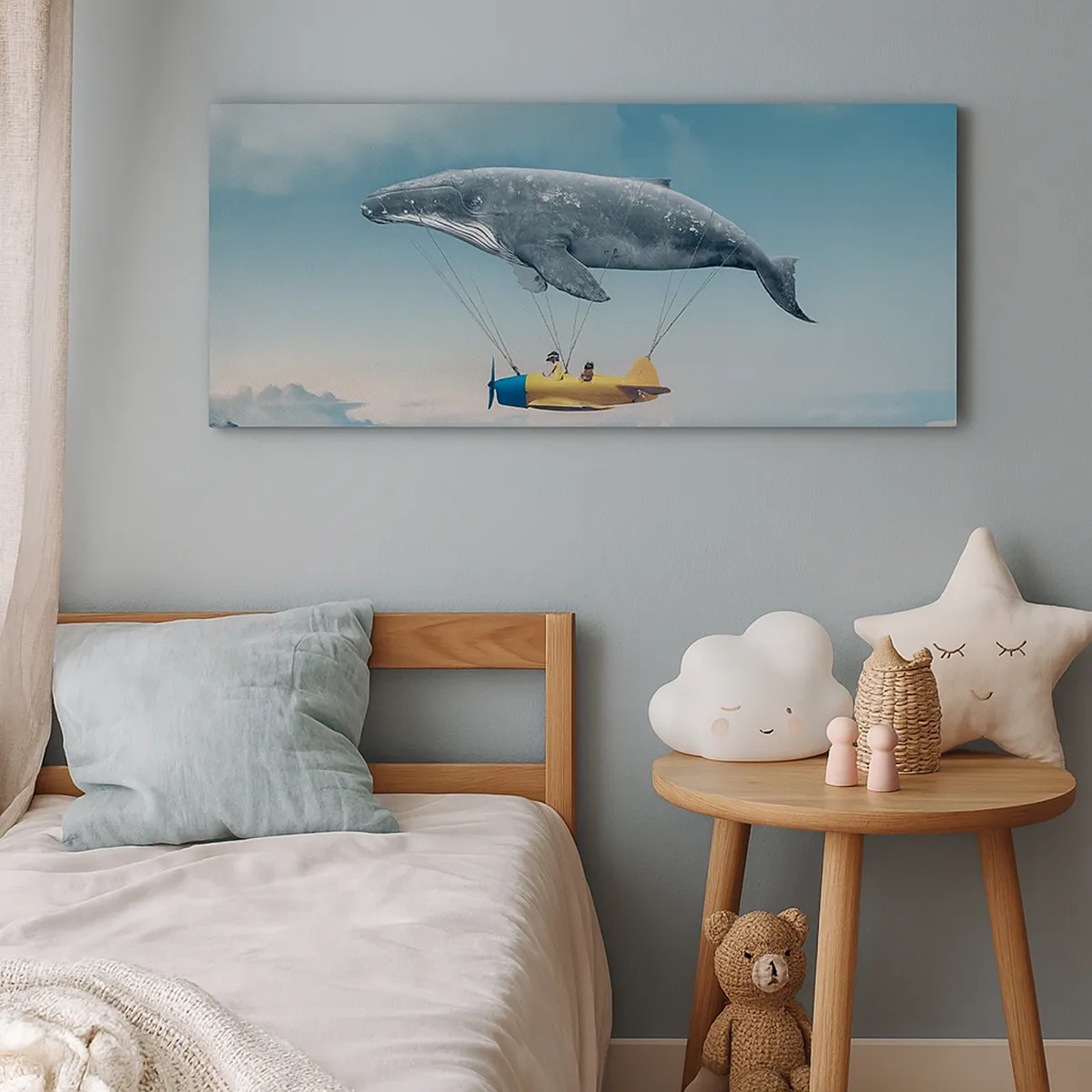 Vászonkép - Miért is ne? - 30x30 cm