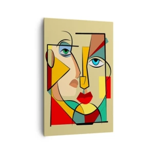 Vászonkép - Egy összeillő pár - 80x120 cm