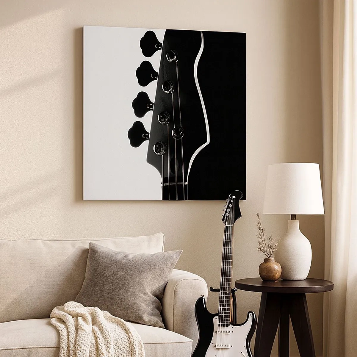 Vászonkép - Sziklacsend  - 30x30 cm