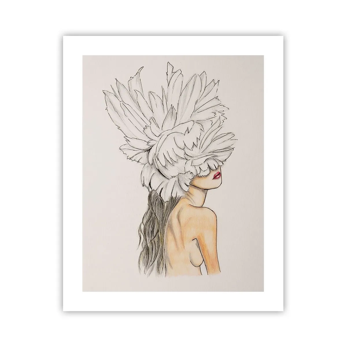 Poszter - Koronás szépség - 40x50 cm