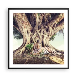 Poszter fehér keretben - Kilátás a Genezis könyvéből - 60x60 cm