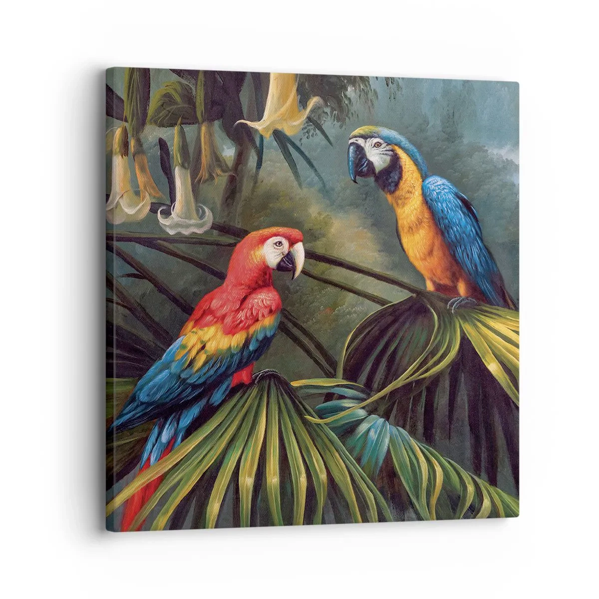 Vászonkép - Romantika a trópusokon - 30x30 cm