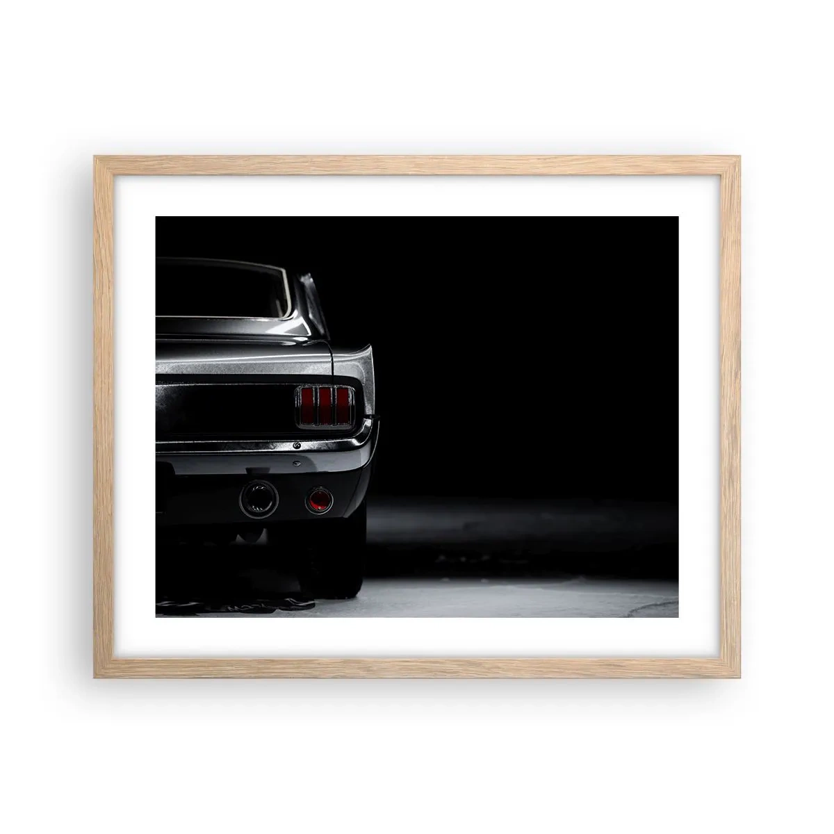 Poszter világos tölgy keretben - Klasszikus báj - 50x40 cm