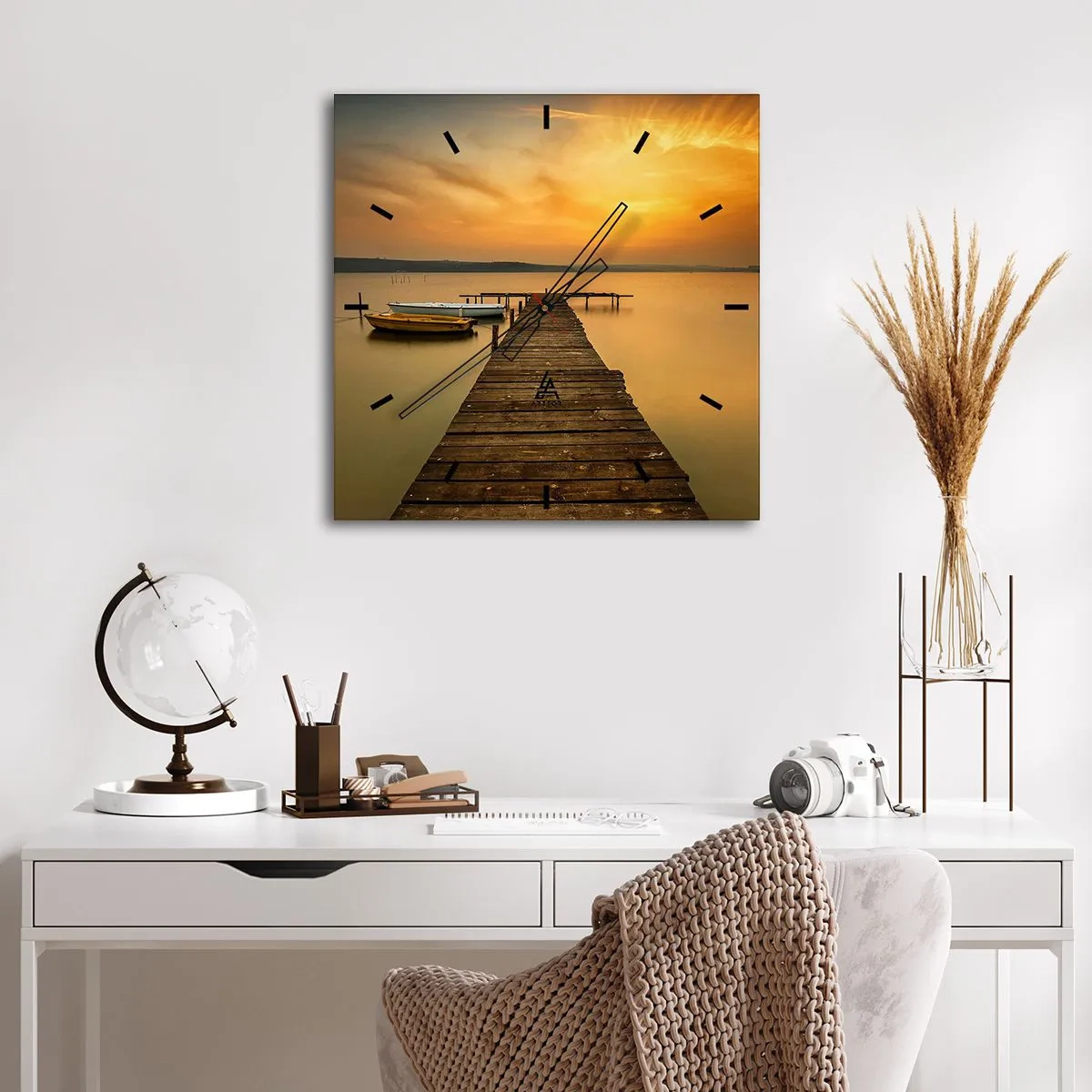 Falióra, Óra - Megnyitom neked az arany eget - 30x30 cm