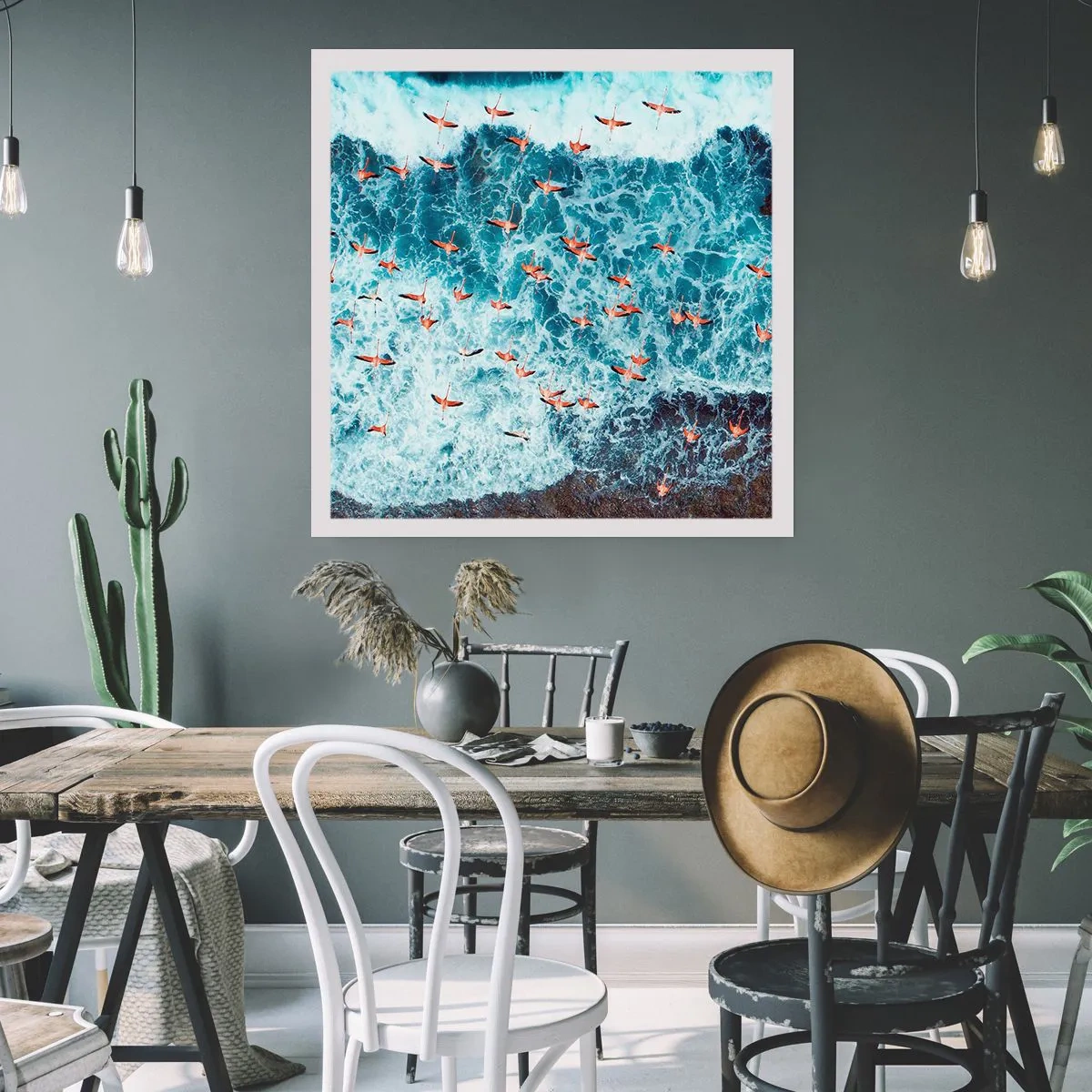 Poszter - A tengerparti parádé - 30x30 cm