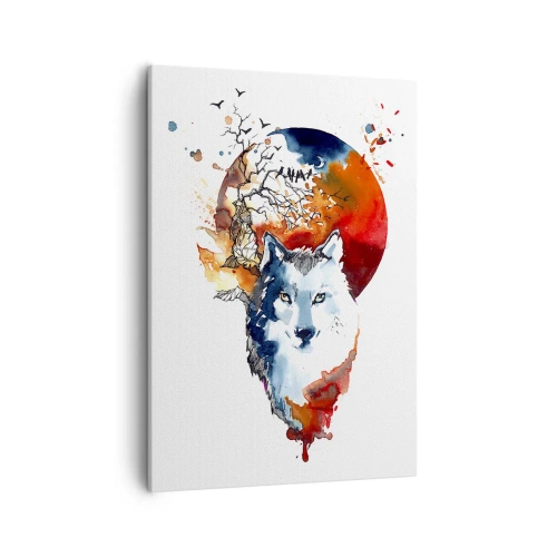 Vászonkép - Szembe az éjszakával - 50x70 cm