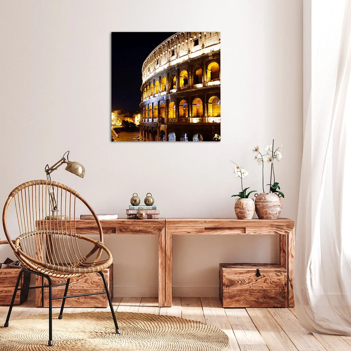 Vászonkép - Ideje elkezdeni a játékokat - 70x70 cm