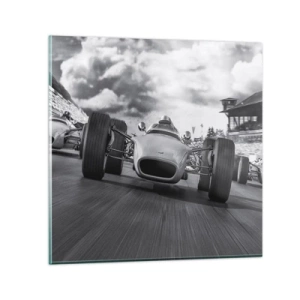 Üveg kép - Van erő! - 70x70 cm