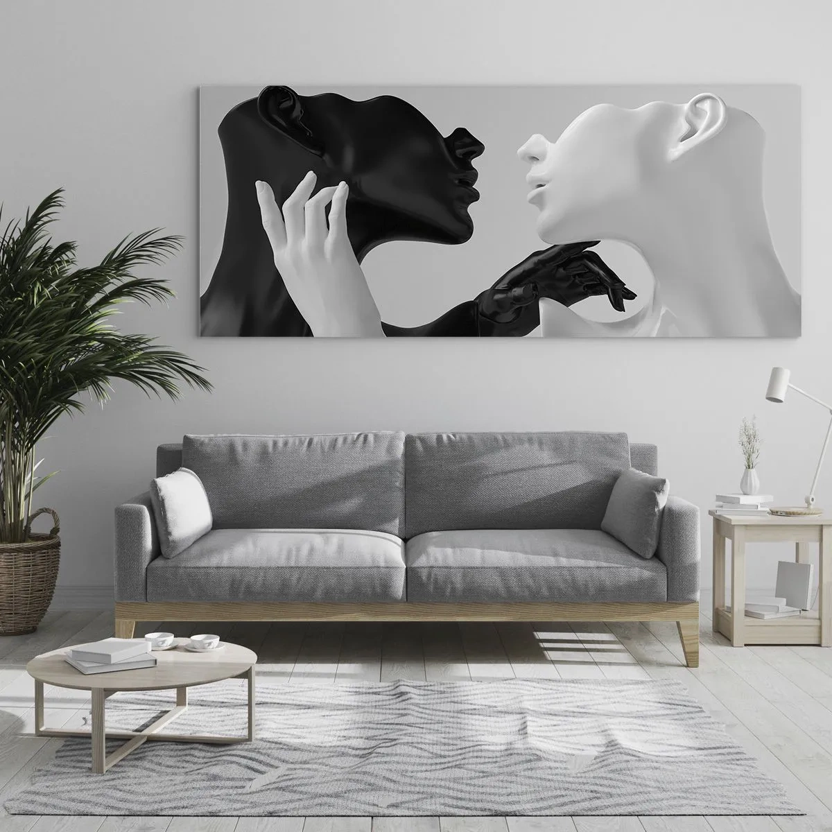 Üveg kép - Vonzás - Vágy - 120x50 cm