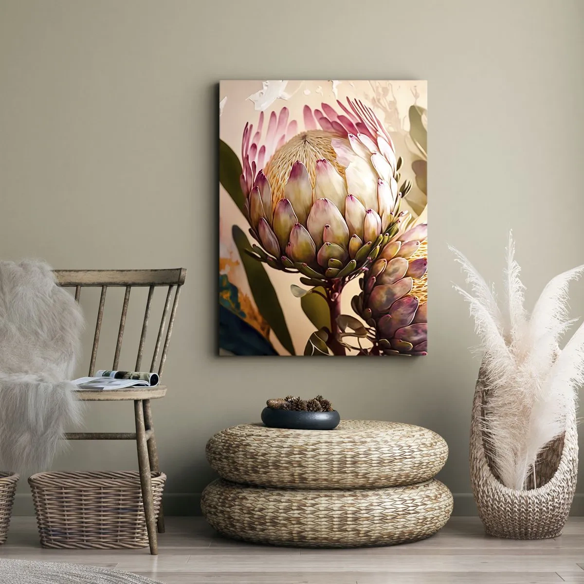 Vászonkép - Gyengéden átölelve - 80x120 cm