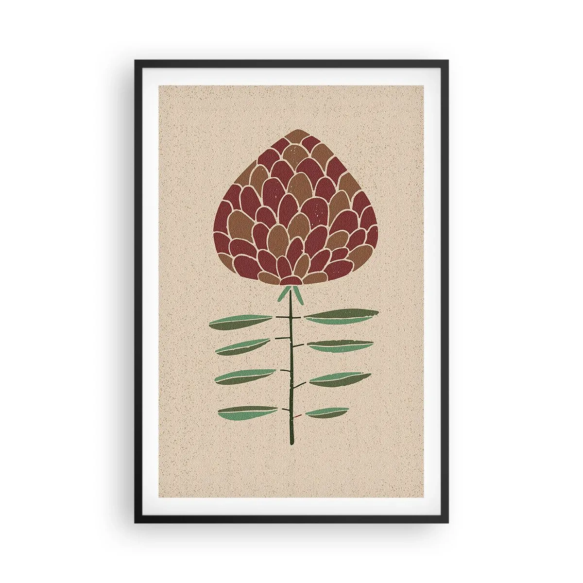 Poszter fehér keretben - Mint egy nagykutya - 61x91 cm