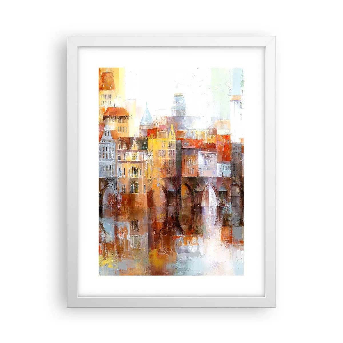 Poszter fekete keretben - A híd alatt is gyönyörű - 30x40 cm