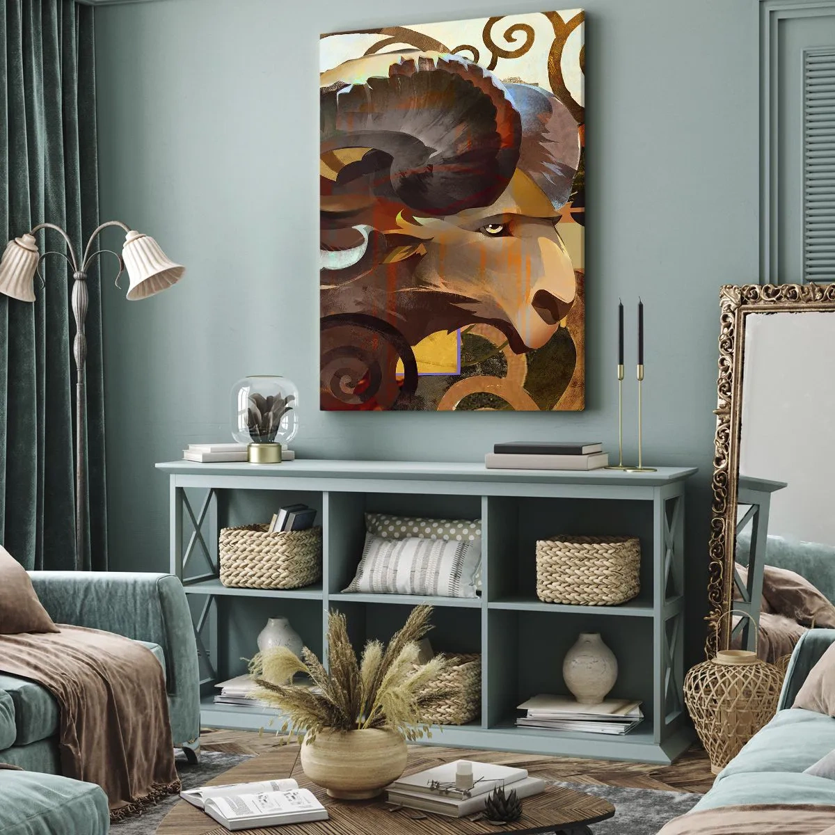 Vászonkép - Mágia – vallások – rituálék - 50x70 cm