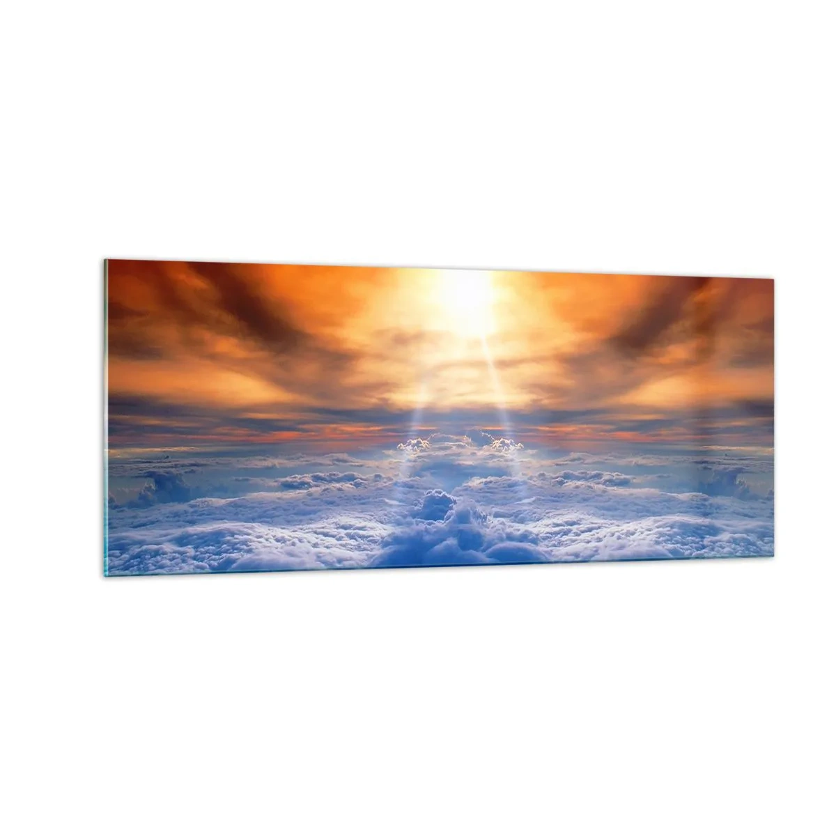 Üveg kép - Misztikus táj - 100x40 cm