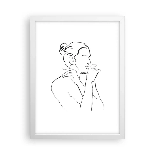 Poszter fekete keretben - Akt: érzéki misztérium - 30x40 cm