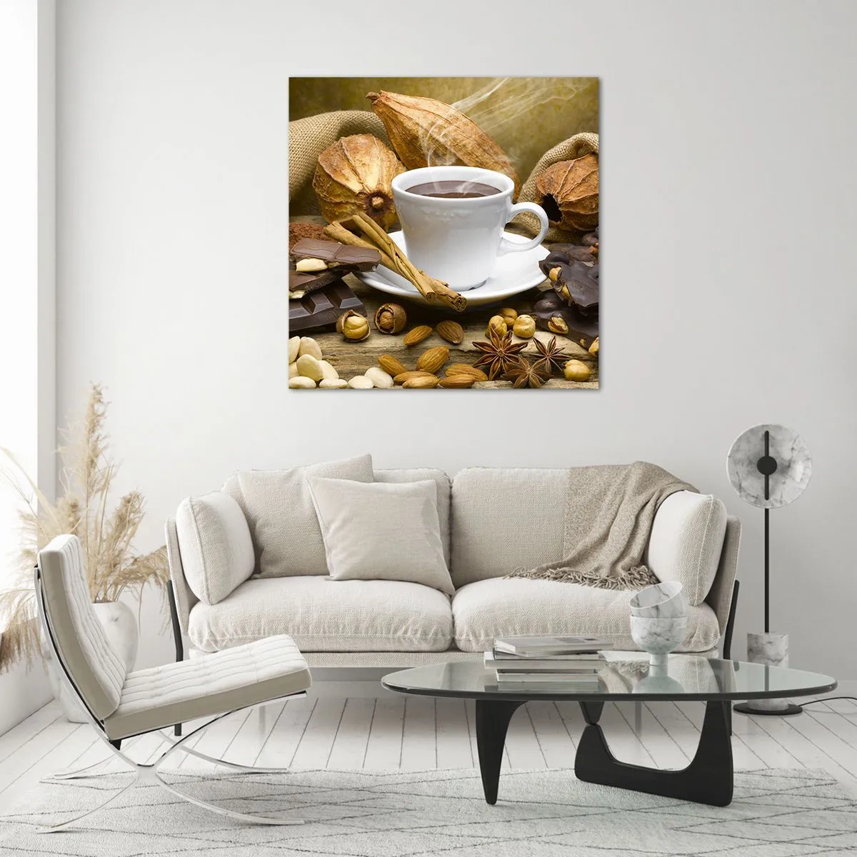 Üveg kép - Izgalmat keresőknek - 70x70 cm