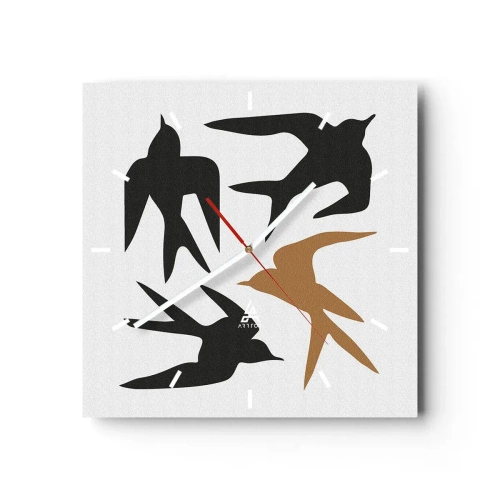 Falióra, Óra - Fecske játékok - 30x30 cm