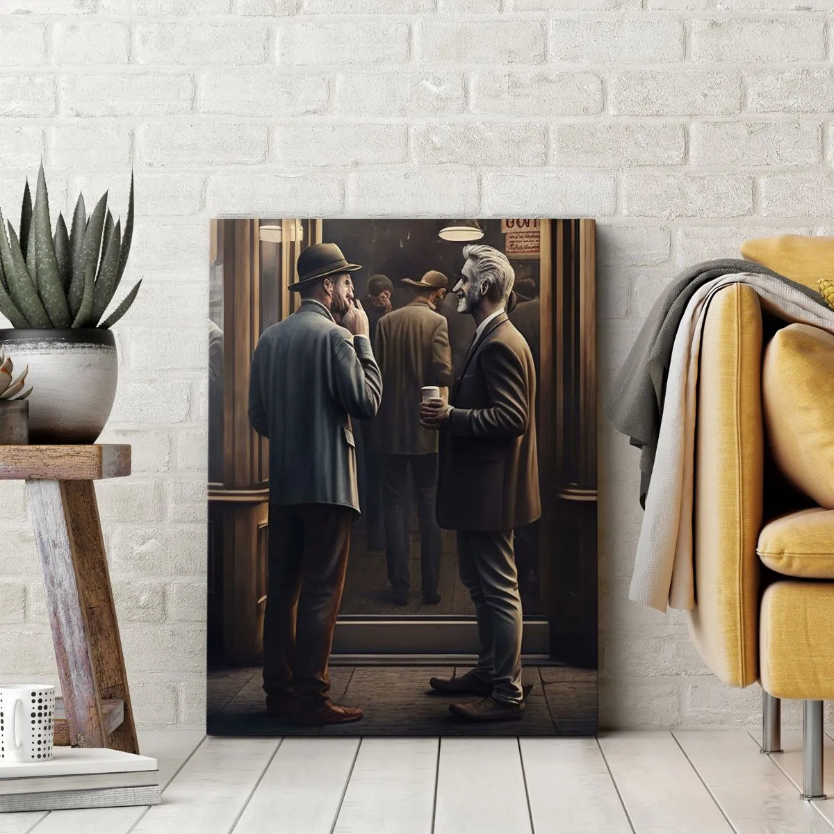 Vászonkép - A nap egy jó pillanata - 70x100 cm