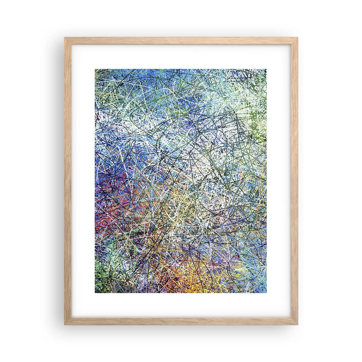 Poszter világos tölgy keretben - Ez nem olyan egyszerű - 40x50 cm