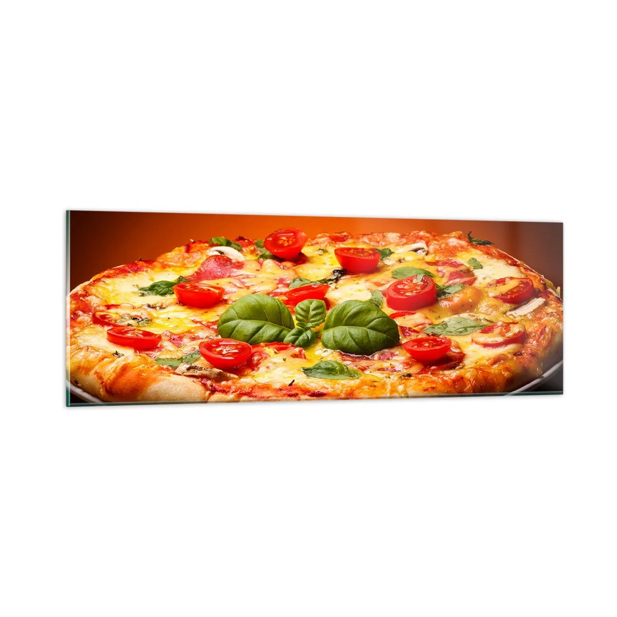 Üveg kép - Mamma mia! - 90x30 cm