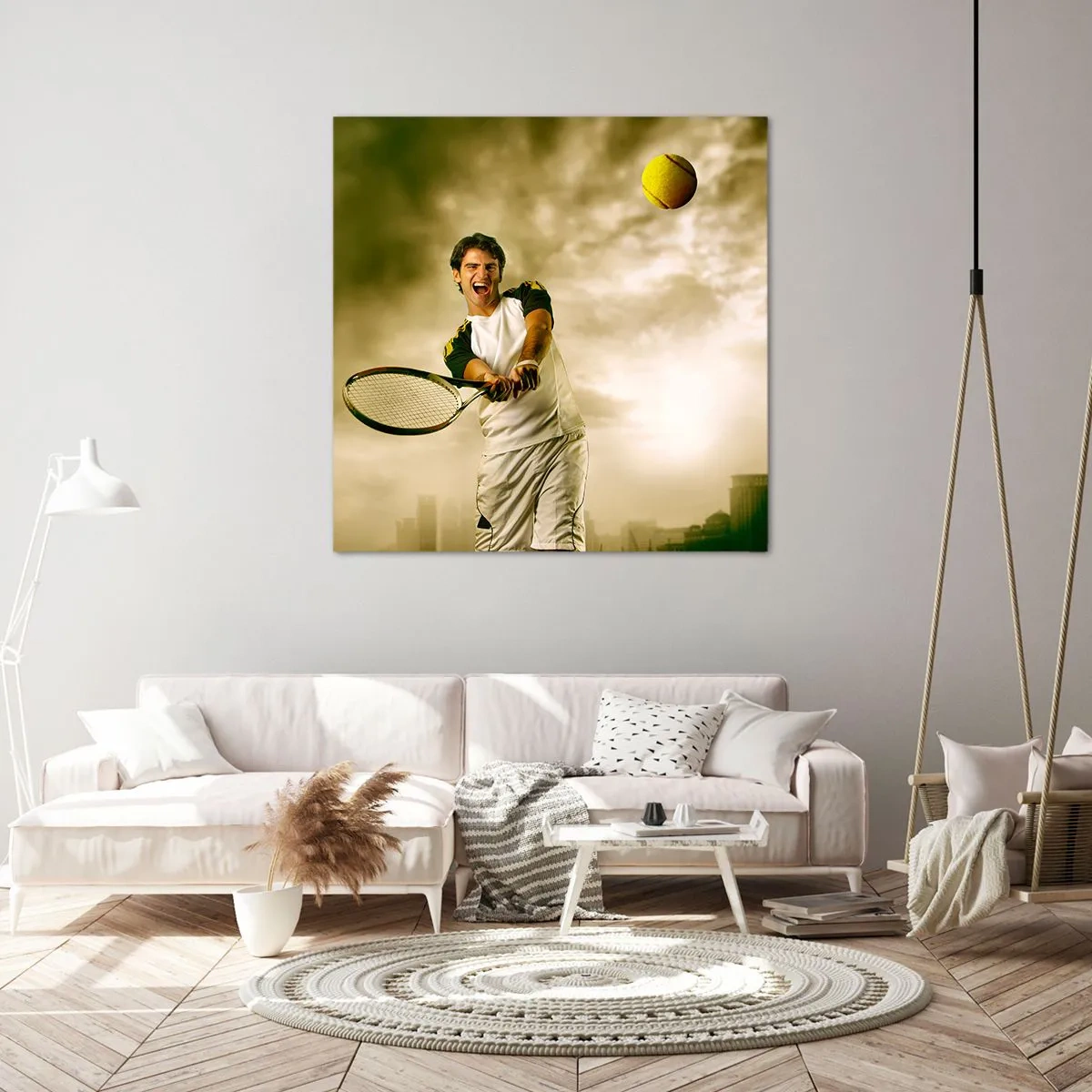 Vászonkép - Energia és boldogság - 70x70 cm