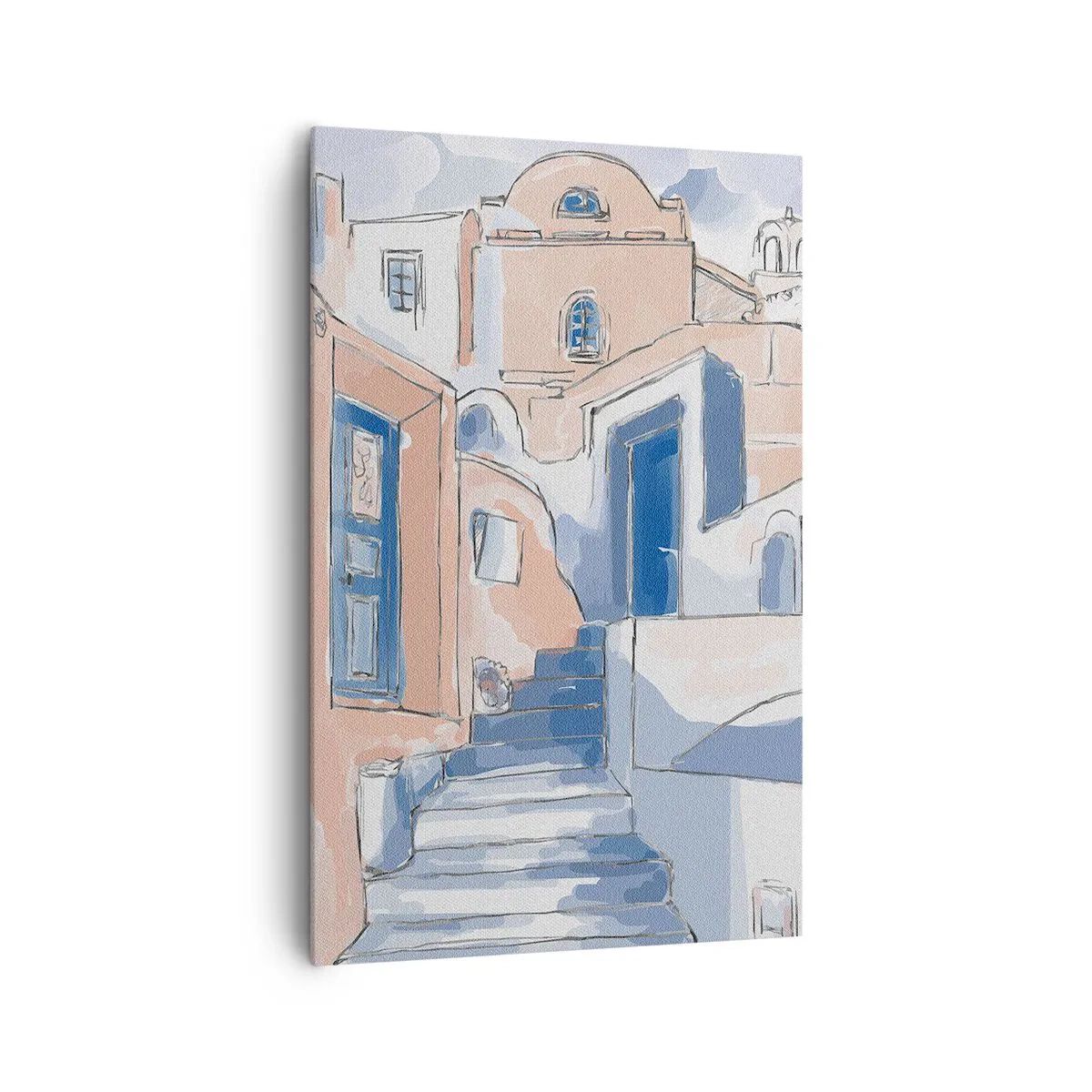 Vászonkép - Egzotikus város - 80x120 cm