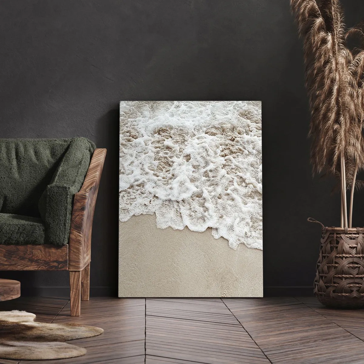 Vászonkép - Mindjárt jövök. - 65x120 cm