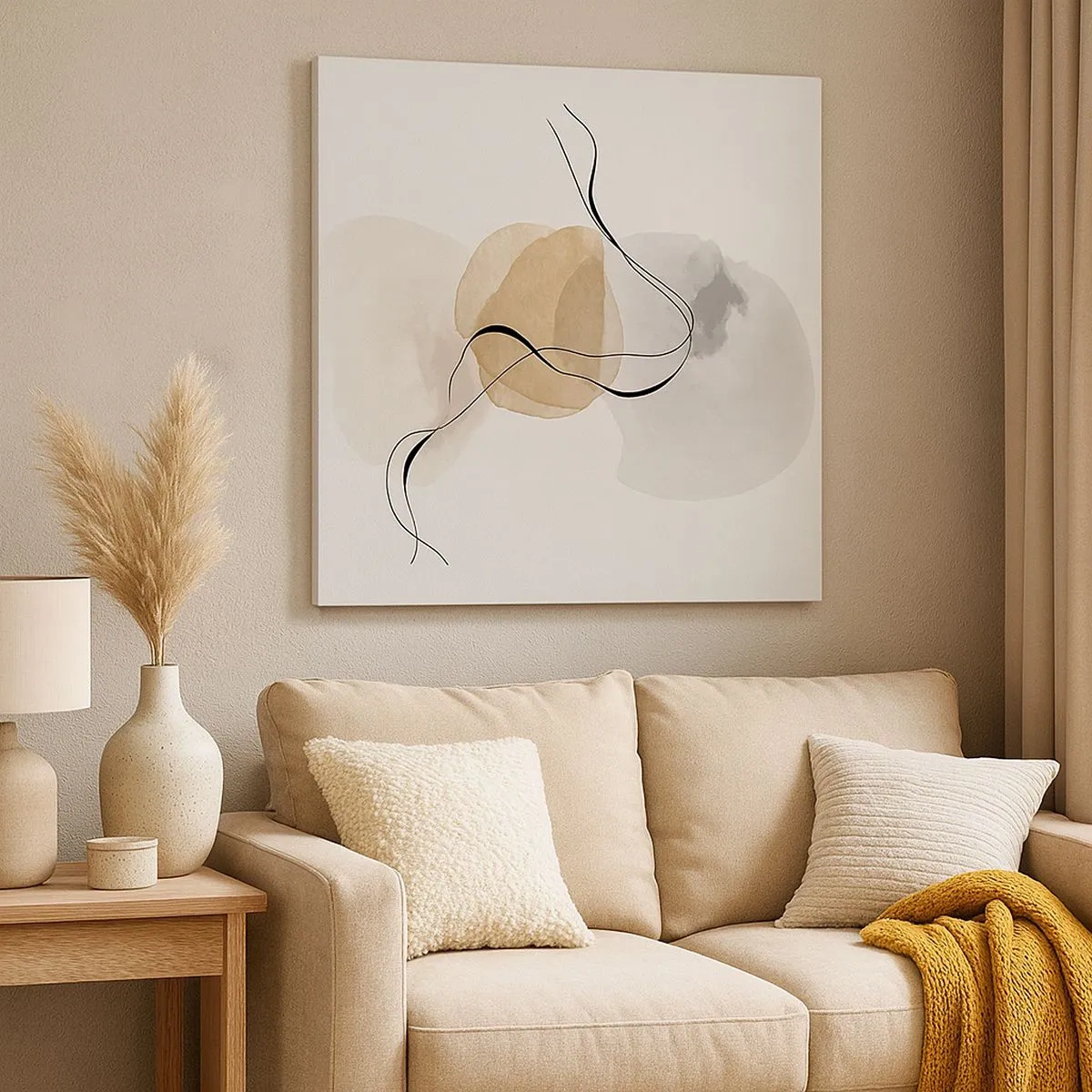 Vászonkép - Léggyöngyök - 30x30 cm