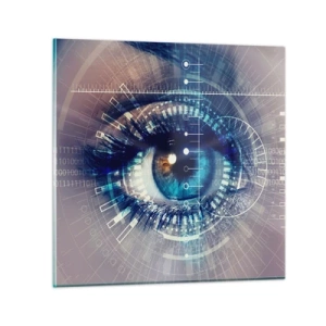 Üveg kép - Azt hiszed, hogy ismersz - 30x30 cm