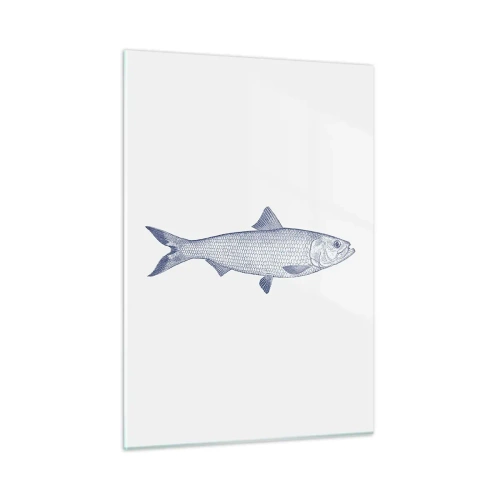 Üveg kép - Üdvözlet az északi tengerektől - 50x70 cm