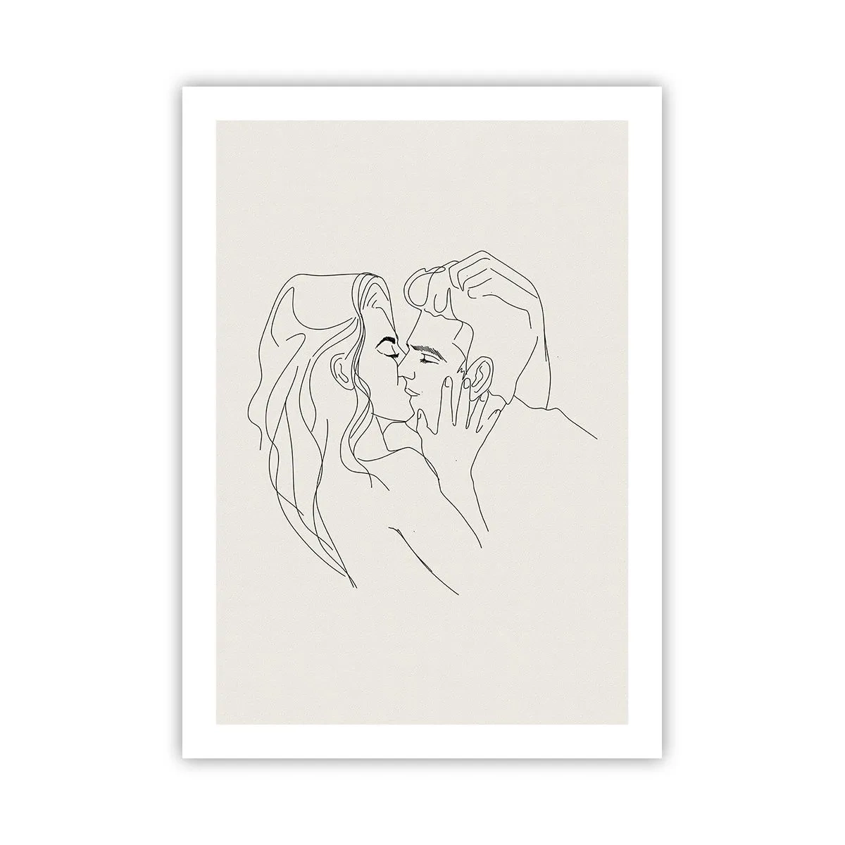 Poszter - Összegabalyodva az érzésben - 50x70 cm