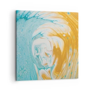 Vászonkép - Pasztell örvény - 50x50 cm