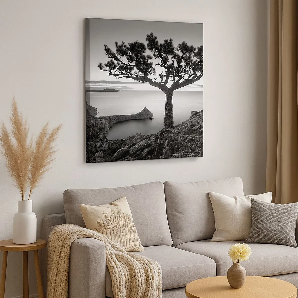 Vászonkép - Béke a horizontig - 30x30 cm