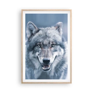 Poszter világos tölgy keretben - Vállalod a kihívást? - 61x91 cm