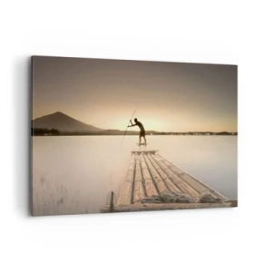 Vászonkép - Pihenés előtt - 100x70 cm