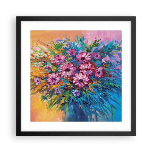 Poszter fehér keretben - Életenergia - 40x40 cm