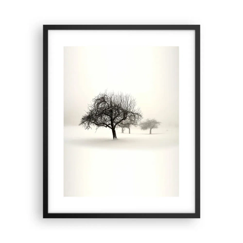 Poszter fehér keretben - Téli álom - 40x50 cm