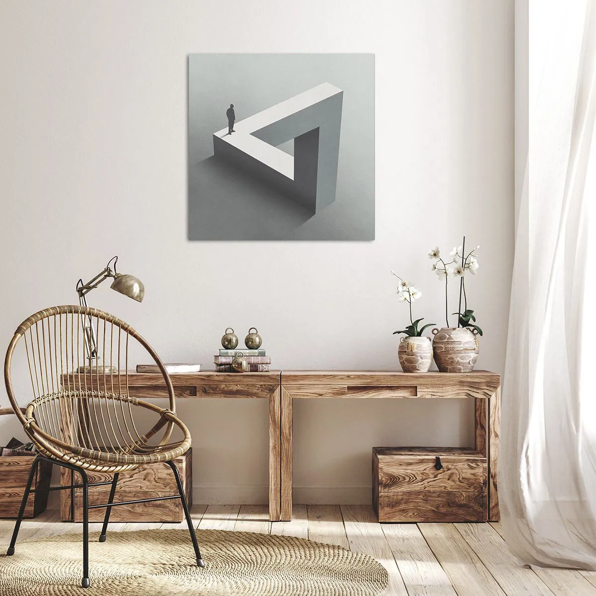 Vászonkép - És mégis lehetséges - 50x50 cm