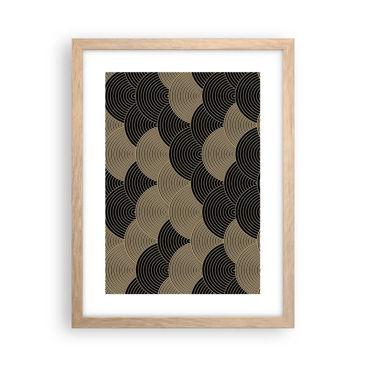 Poszter világos tölgy keretben - Egység a sokféleségben - 30x40 cm