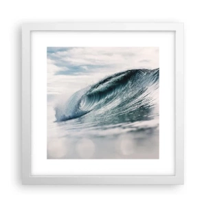 Poszter fekete keretben - Vízcsúcs - 30x30 cm