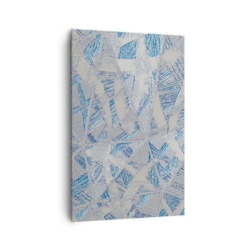 Vászonkép - A szürkéskék labirintusban - 80x120 cm