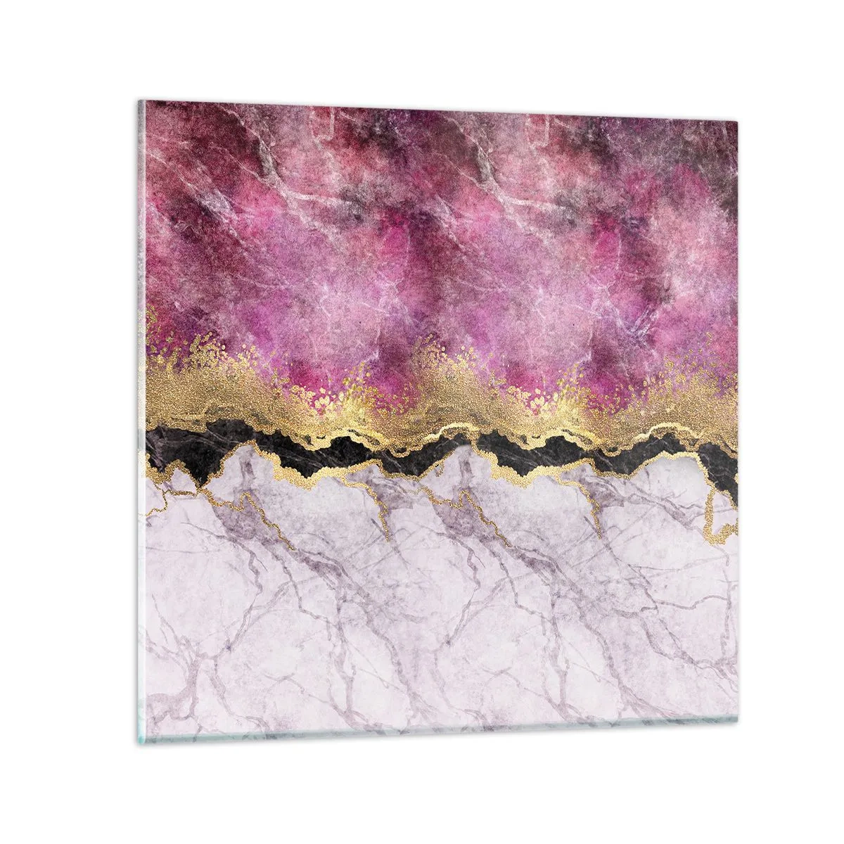 Üveg kép - A határon - 50x50 cm