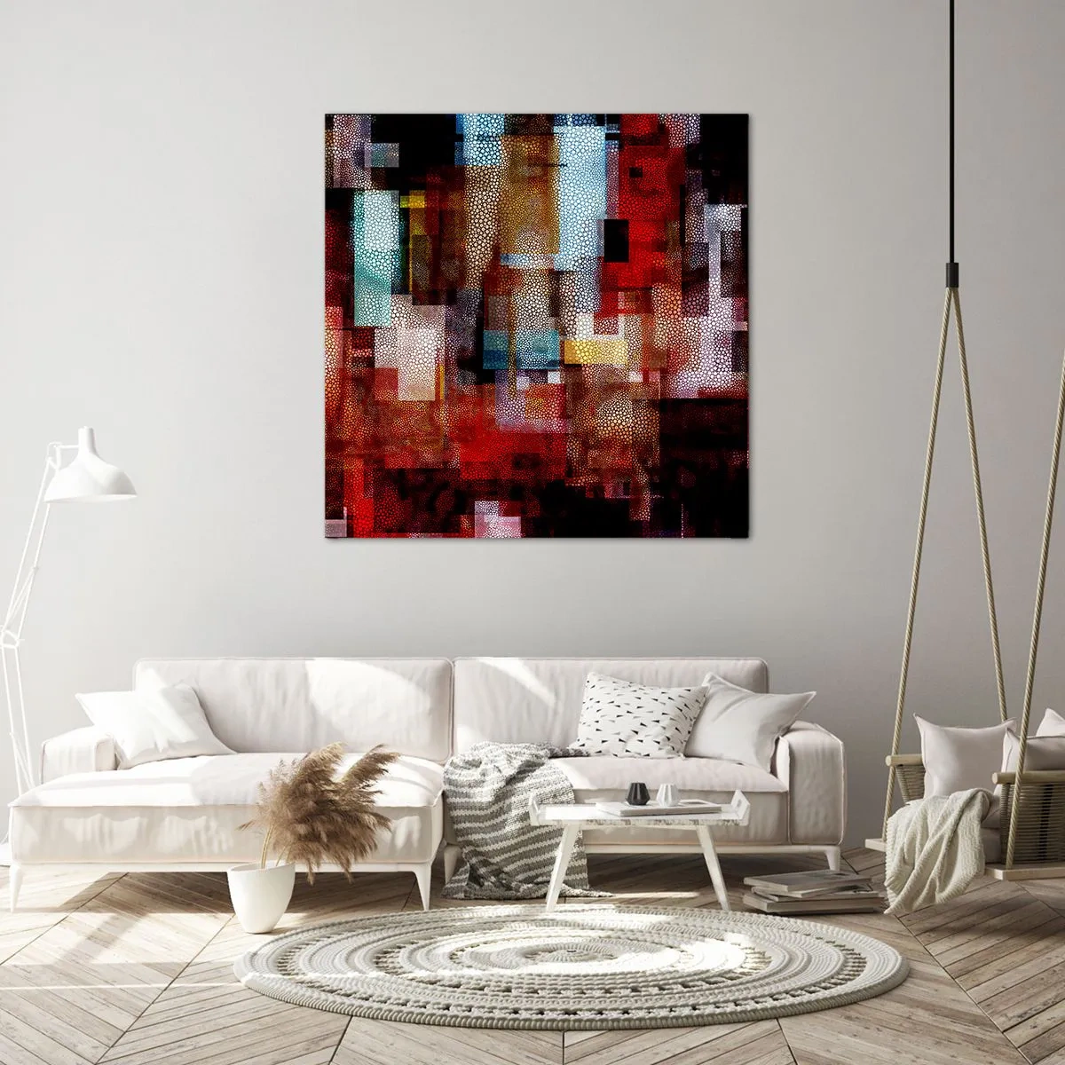 Vászonkép - Zavartság zavartsággal - 50x50 cm