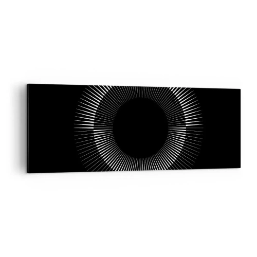 Vászonkép - Fekete Nap - 140x50 cm