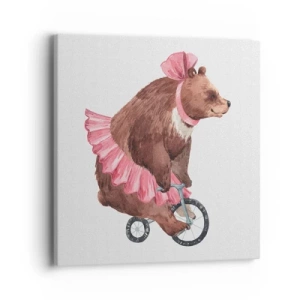 Vászonkép - Micsoda cirkusz! - 40x40 cm