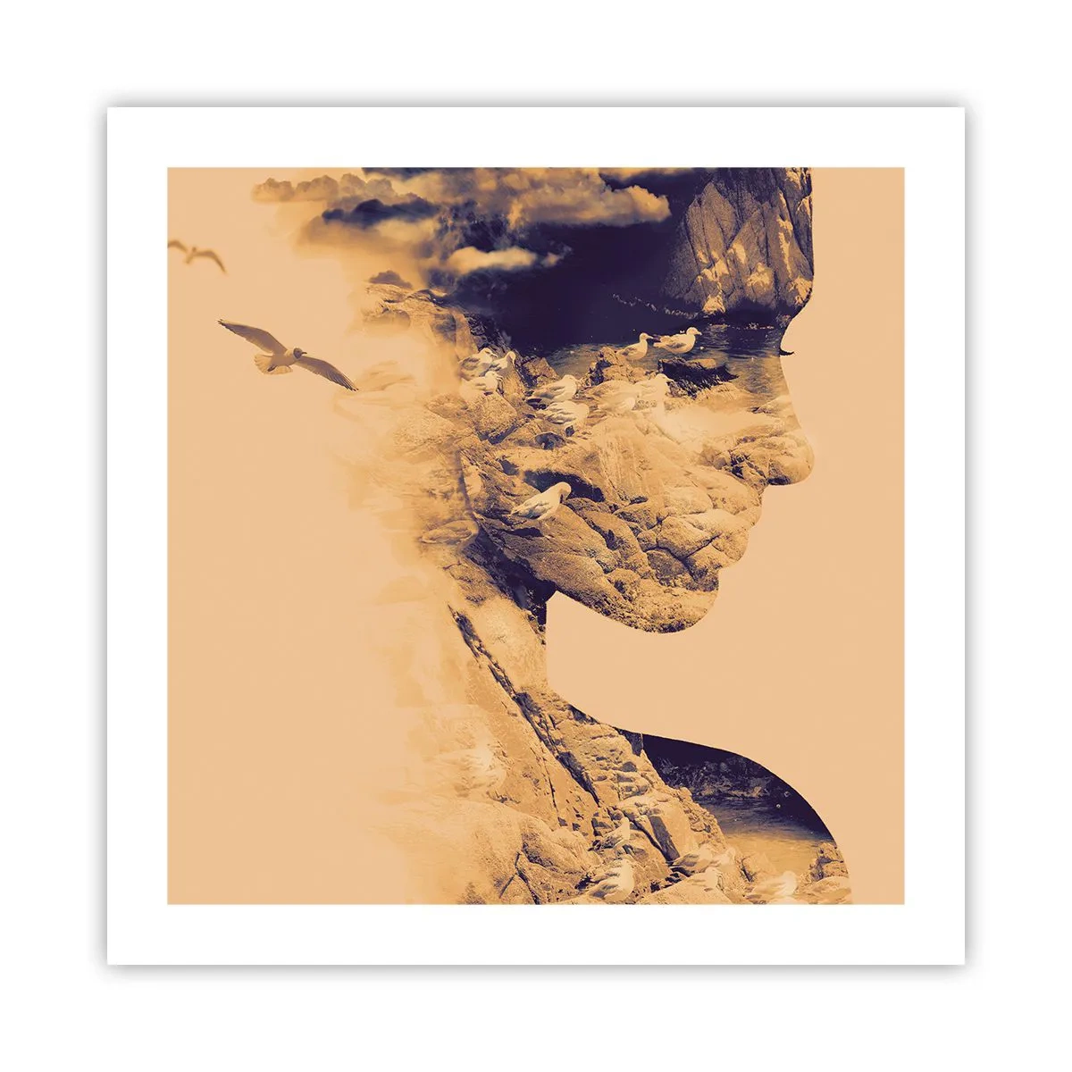 Poszter - Természetes szépség - 50x50 cm