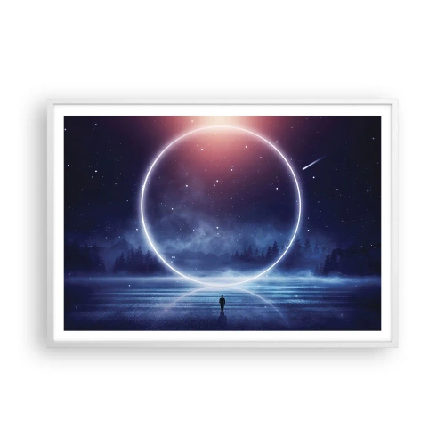 Poszter fekete keretben - Már itt vannak... - 100x70 cm