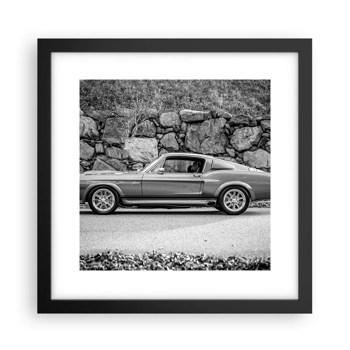 Poszter fehér keretben - A 60-as évek legendája - 30x30 cm